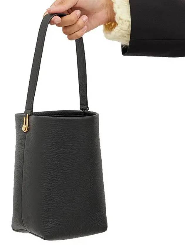 NS Hook Small Tote Bag Black - THE ROW - BALAAN 2