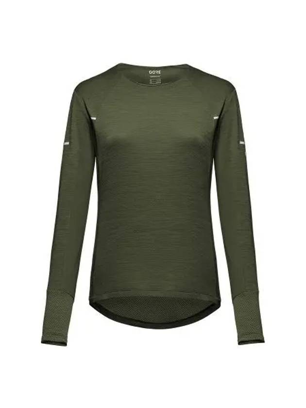 GOREWEAR Vivid Long Sleeve Shirt Women s Utility Green - GOGORR - BALAAN 1