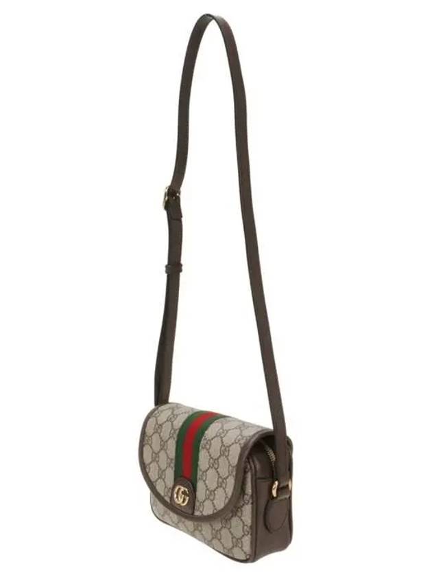 Ophidia GG Mini Shoulder Bag Beige Ebony - GUCCI - BALAAN 3