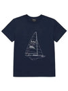 Jeannot Short Sleeve T-Shirt Navy - A.P.C. - BALAAN 2