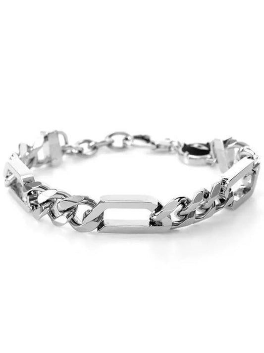 Chain Stainless Steel Bracelet Silver - DIESEL - BALAAN 2