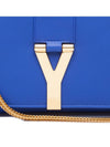 Y chain cross bag blue - SAINT LAURENT - BALAAN 6