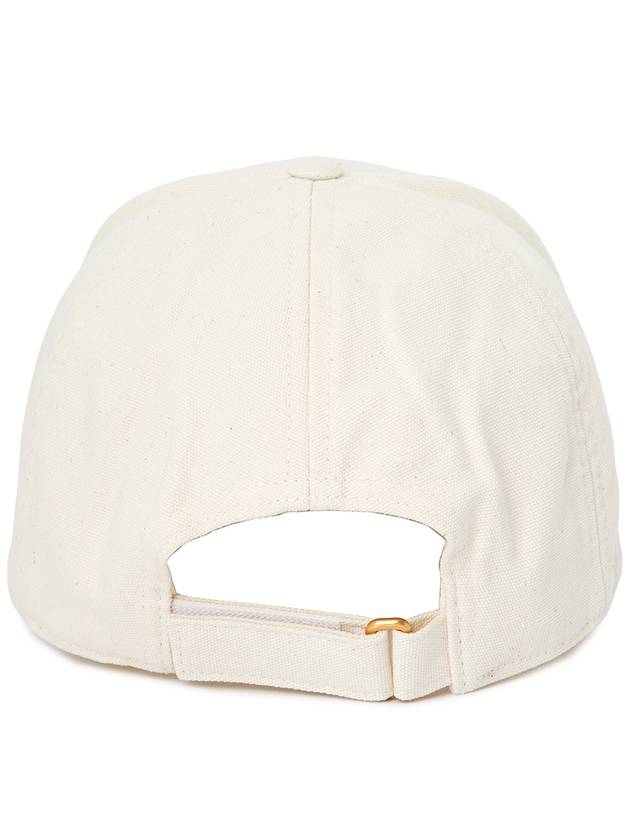 Solid Logo Patch Ball Cap Beige - MULBERRY - BALAAN 5