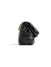 Monaco Small Chain Shoulder Bag Black - BALENCIAGA - BALAAN 6