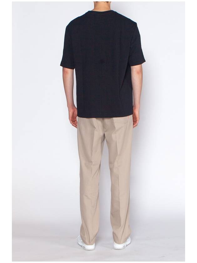 Bold Fox Head Patch Oversized Short Sleeve T-Shirt Black - MAISON KITSUNE - BALAAN 5