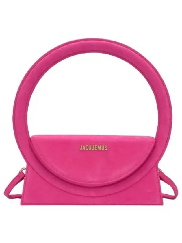 Jacquemus Le Sac Ronde Tote Bag Pink Handbag - JACQUEMUS - BALAAN 1