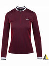 Golf Wear Women s Long Sleeve T Shirt AWJS07032 G131 - J.LINDEBERG - BALAAN 2