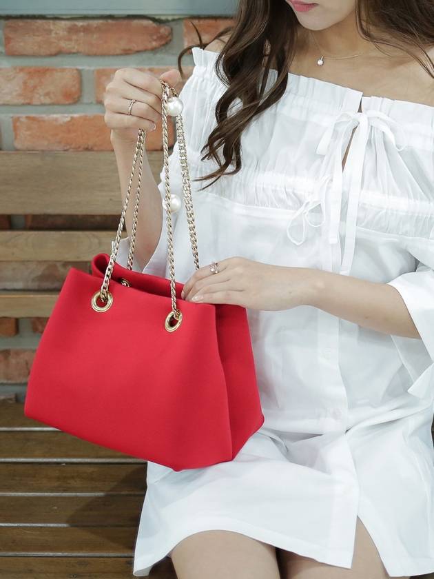 Jinju Middle Shoulder Bag Red - SUIN - BALAAN 5