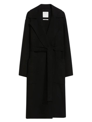 Veleno Belt Single Coat Black - MAX MARA SPORTMAX - BALAAN 1