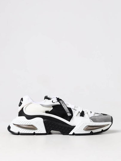 Airmaster Low Top Sneakers Black White - DOLCE&GABBANA - BALAAN 2