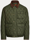 Quilted Waterproof Jumper Jacket Olive - POLO RALPH LAUREN - BALAAN 2