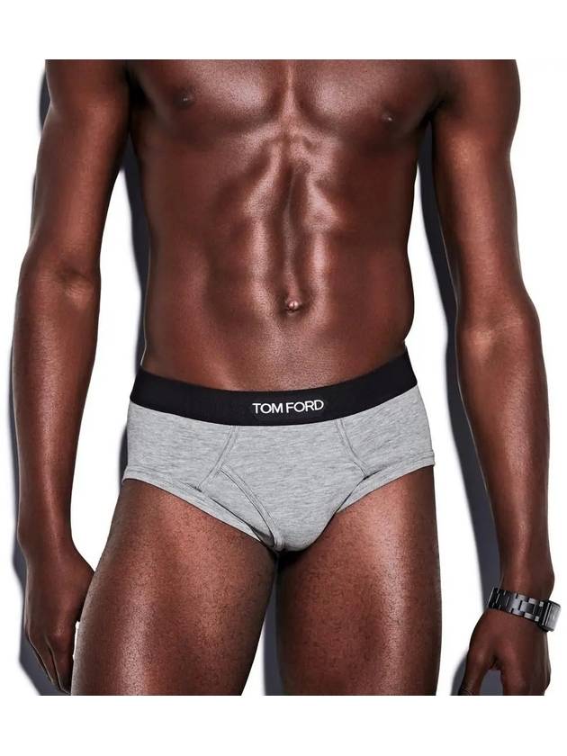 Logo Banding Panties Grey - TOM FORD - BALAAN 7