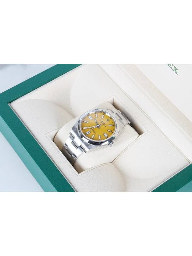 Oyster Perpetual 41 Yellow 21 Years - ROLEX - BALAAN 6