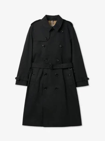 Heritage Kensington Trench Coat Black - BURBERRY - BALAAN 2