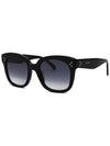 Eyewear Gradient Smoke Square Sunglasses Shiny Black - CELINE - BALAAN 2