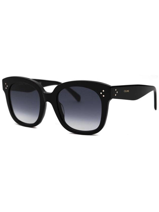 Eyewear Gradient Smoke Square Sunglasses Shiny Black - CELINE - BALAAN 2