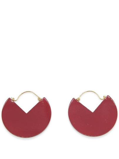 VERY Berry Brass 90deg Earrings BL0066FAA3B21B70VB B0560955814 - ISABEL MARANT - BALAAN 2