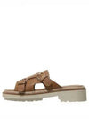 Gancini Buckle Sandals Brown - SALVATORE FERRAGAMO - BALAAN 2