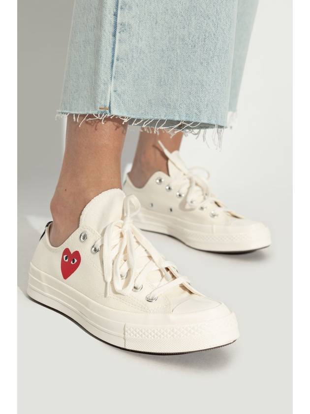 Comme Des Garçons Play Comme Des Garçons Play X Converse, Women's, White - COMME DES GARCONS PLAY - BALAAN 2