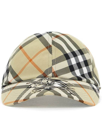 Check Ball Cap Green - BURBERRY - BALAAN 2