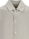 Twisted Long Sleeve Shirt Grey - LEMAIRE - BALAAN 4