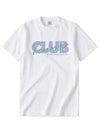 Agassi Tennis Club Logo Short Sleeve T-Shirt White - SPORTY & RICH - BALAAN 2