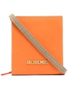 Le Gadjo Strap Card Wallet Orange - JACQUEMUS - BALAAN 3