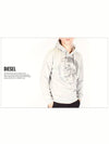 Men's Hoodie Mohawk Gray 912 - DIESEL - BALAAN 2