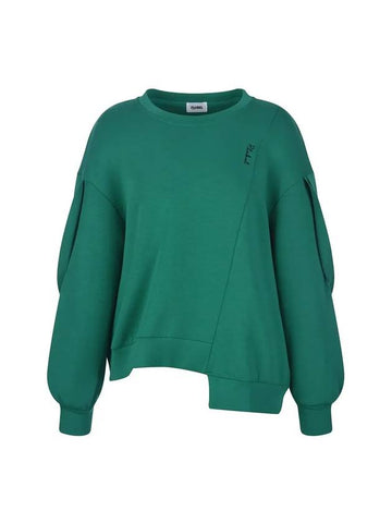 Uncut hem sweatshirt MW3AE400 - P_LABEL - BALAAN 1