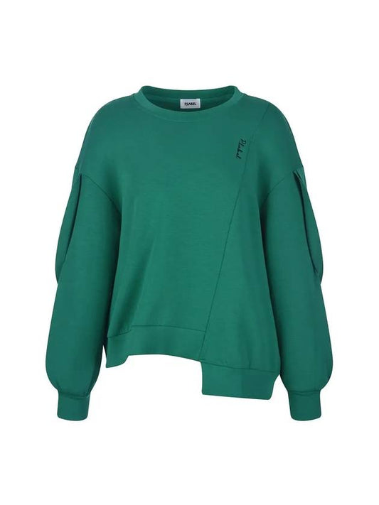 Uncut hem sweatshirt MW3AE400 - P_LABEL - BALAAN 2