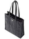 Small Antique Nappa Leather Tote Bag Black - PRADA - BALAAN 5