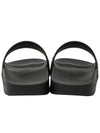 Logo Rubber Slide Slippers Black - GIVENCHY - BALAAN 4