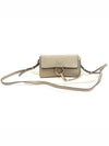 3P0796 Morty Gray Suede Calfskin Faye Fay Strap Wallet Mini Crossbody Bag - CHLOE - BALAAN 2