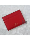 Rockstud Card Wallet Red - VALENTINO - BALAAN.