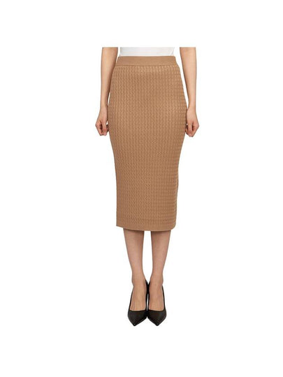 Ginosa Pencil Skirt Camel - MAX MARA - BALAAN 2