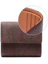 Paisley Half Wallet Brown - ETRO - BALAAN 3