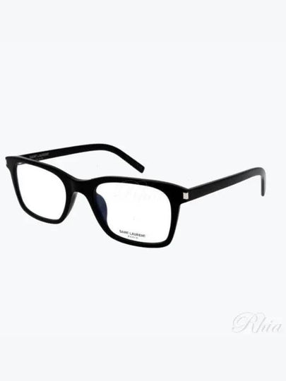 Eyewear Square Recycled Acetate Eyeglasses Black - SAINT LAURENT - BALAAN 2