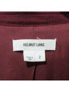 Smith Market Burgundy Jacket Women s Clothing - HELMUT LANG - BALAAN 4