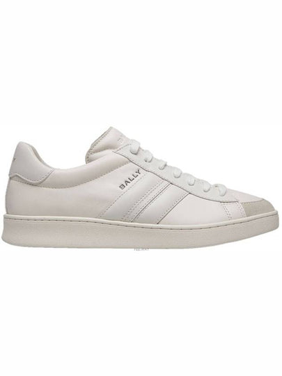 Logo Tennis Leather Low-Top Sneakers White - BALLY - BALAAN 2