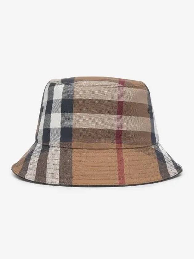 House Check Bucket Hat Brown - BURBERRY - BALAAN 2