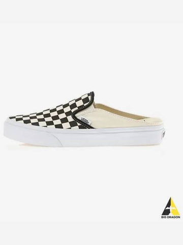 Classic slip on mule checkerboard black white BLACKwhite - VANS - BALAAN 1