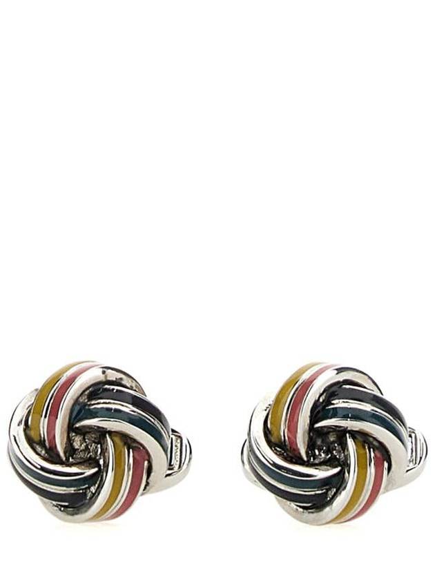 24FW Paul Smith Cuff Link Tie Holder M1ACUFF NKNOT 96 ARTIST STRIPE - PAUL SMITH - BALAAN 2