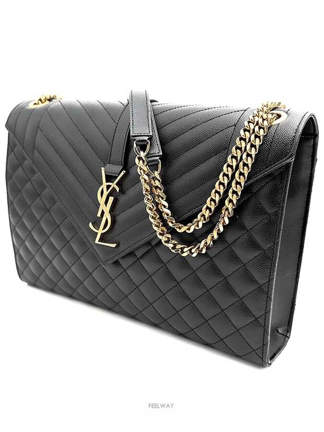 Envelope Chain Satchel Bag Large 487198 - SAINT LAURENT - BALAAN 2