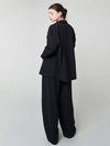 Buttonless Jacket Black - ATHPLATFORM - BALAAN 7