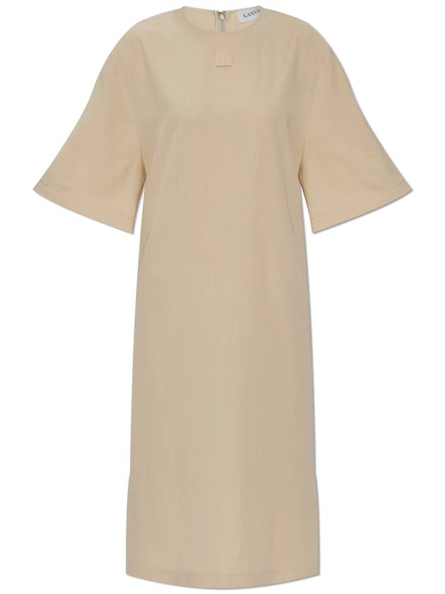 Lanvin Loose-fitting Dress, Women's, Beige - LANVIN - BALAAN 1