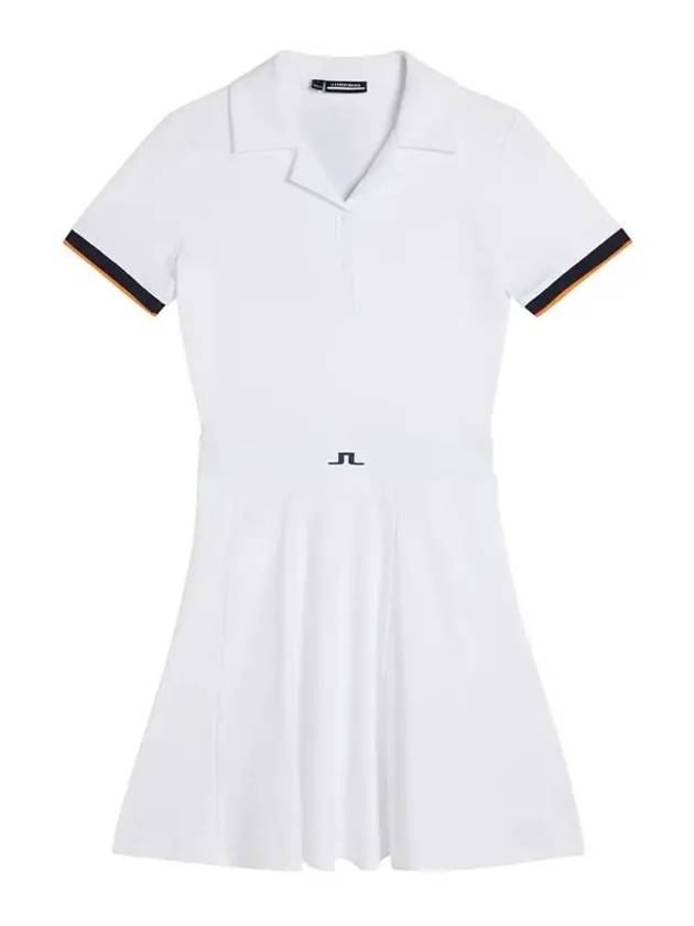 Women's Dagmar Dress White - J.LINDEBERG - BALAAN 2