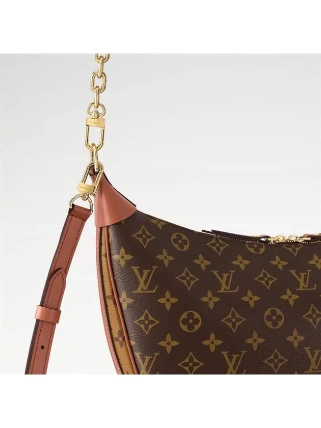 Women's Loop Hobo Monogram Shoulder Bag Brown - LOUIS VUITTON - BALAAN 3