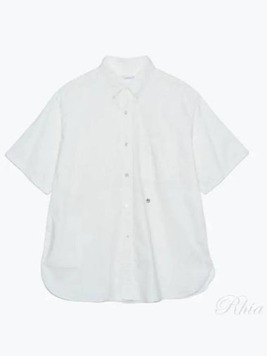 24 Button Down Wind S Shirt SUGS404 W Short Sleeve - NANAMICA - BALAAN 1