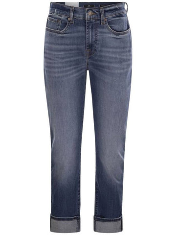 RELAXED SKINNY GROOVY - Medium Waist Boyfriend Jeans - 7 FOR ALL MANKIND - BALAAN 1