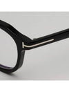 Blue light blocking glasses frame TF6007DB 001 square Asian fit horn rim black - TOM FORD - BALAAN 5